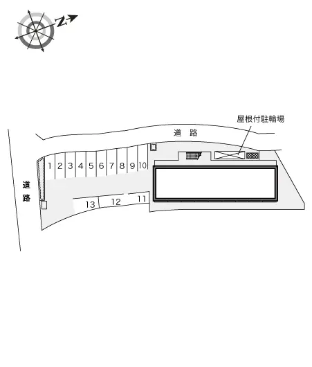 ★手数料０円★北葛城郡王寺町本町４丁目　月極駐車場（LP）